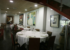 comedor principal del Restaurante Llar Roman